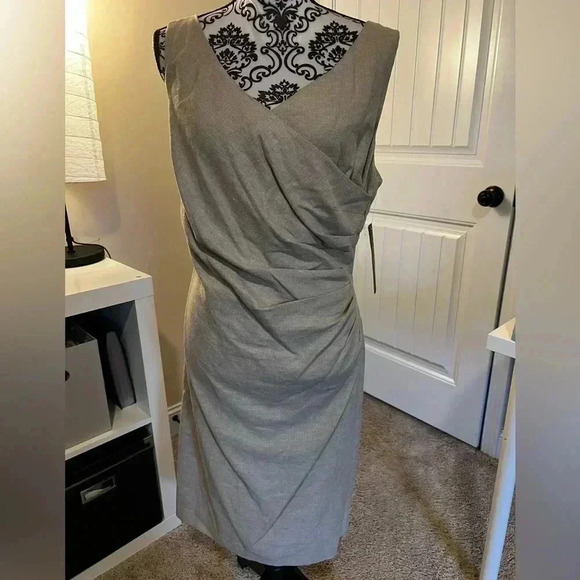Lauren Ralph Lauren Faux Wrap Dress NWT - Picture 1 of 7